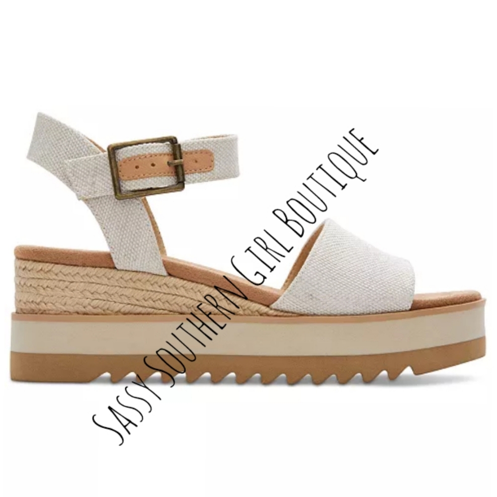 🆕⭐ Toms Natural Diana Sandals - Picture 3 of 14